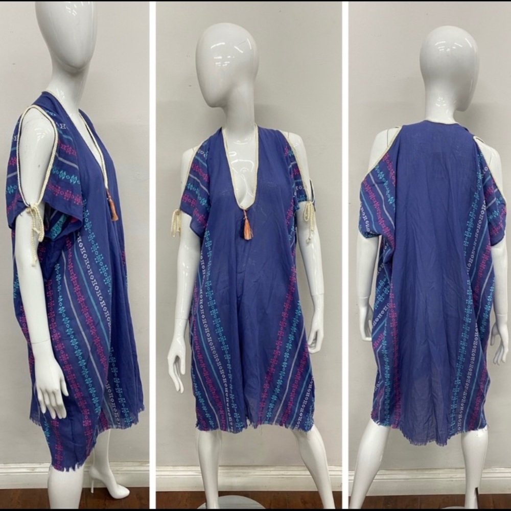 🆕 SURF GYPSY Rope Cord Kimono NWT M